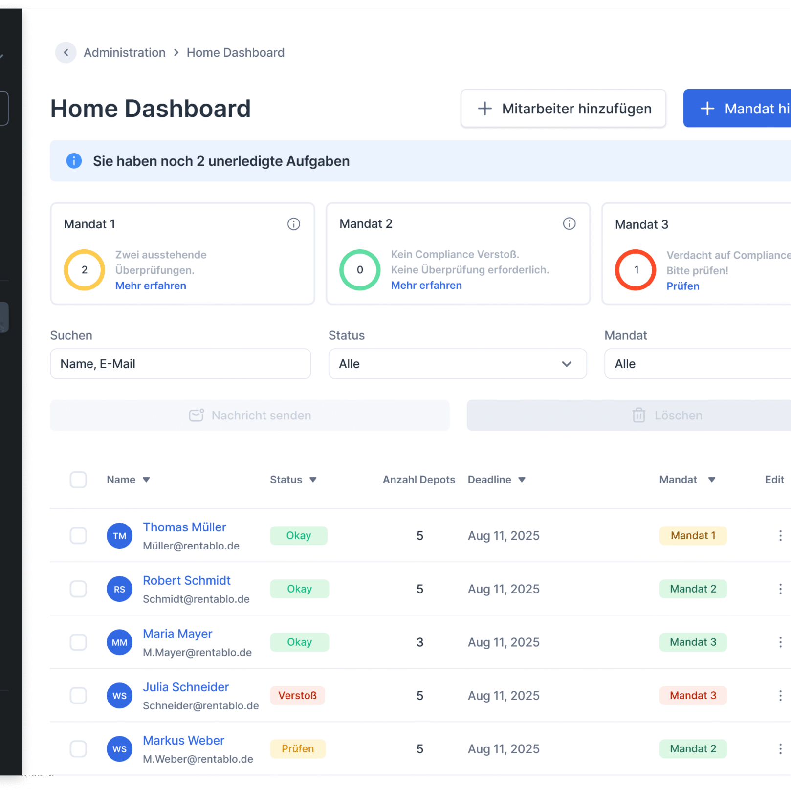 wealthAPI_Compliance-Manager-Dashboard-screenshot
